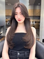 ロンドローズ 名古屋(Lond damaskRose)&nbsp;レイヤーカット ケアブリーチ ダブルカラー 5317