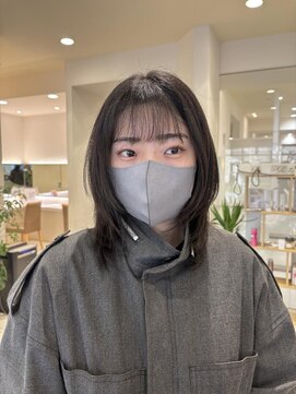 マージュ ギンザ(marju GINZA) 巻かずに可愛い!ハッシュカット