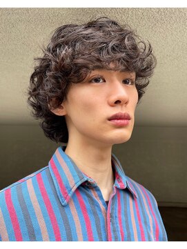 ナループロアオハナ(Nalu pu loa ohana) 海外ボーイ風くせ毛パーマ無造作パーママッシュウルフ