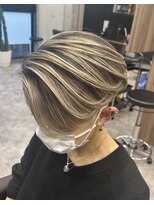 ロカフェローズ 横浜 桜木町(LOCA FELLOWS)&nbsp;ショート×バレイヤージュ/関内.桜木町