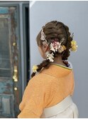 ツイン編み込み