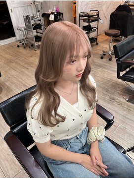 ノエ 心斎橋(Noe) ミルクティーベージュ/大阪/心斎橋/ブリーチ/心斎橋