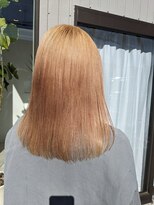 ロエネ(LOENE) ［佐々木］ブリーチ×ミルクティーベージュ