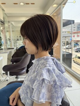 ハピネス 西大寺店(Happiness) 【30代・40代奈良】まとまり艶ショートボブ/髪質改善／うるは