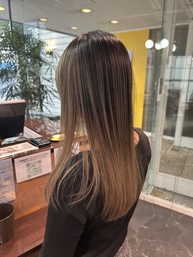 サンエンヘアー(lll_en hair) バレイヤージュ