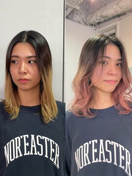 ニーィ バイ カータ(Niii by CARTA) グラデーションピンクカラー