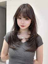 ロンドリメゾン 原宿(Lond re Maison.)&nbsp;韓国顔周り/ハイレイヤーカット/ミディアムレイヤーカット/原宿