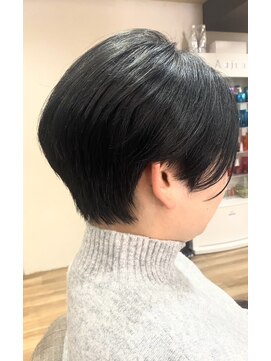 One hair salon 札幌 髪質改善×美肌改善 【髪質改善カラー×ショート】札幌駅美容室one艶髪髪質肌質改善