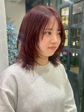 リュミエ ドゥ マッシュ(Lumier de mashu) ワインレッド/ハッシュカット/ウォームブラウン/ボルドーカラー