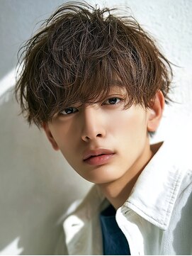 Men's hair salon CLEL【クレル】メンズカット/メンズパーマ/眉毛【3/6開店(予定)】 メンズパーマ【五井】ツイスト/スパイラル/波巻き/ニュアンス