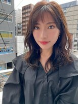 ロア 四条河原町店(LoRE)&nbsp;くびれヘアハイライトカラーアンプレラカラーレイヤーカット