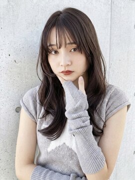 アッシュ 立川店(Ash) 脱白髪染めハイライト×髪質改善で白髪を活かす艶髪ミディアム