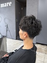 マーレ 宇部店(MARE)&nbsp;アップバングショート×緩めツイスパ