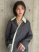 サーリー(SURLY)&nbsp;ベリーショート切りっぱなしボブ外ハネレイヤーカットマッシュ