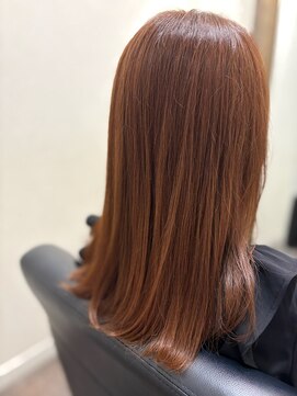 ヘアーサロン ソピアー(Hair salon Sophia) オレンジツヤカラー