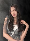ワンカールレイヤー×透明感グレージュ