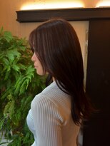 ナナナパレナ 梅田店(nanana parena) 新ミネラル髪質改善/顔まわりレイヤーくびれナチュラルブラウン