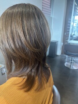 ヘアサロン フラット(Hair salon flat) ウルフレイヤー