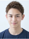 ビジネスもOK◎ナチュラルアップバングショートで清潔感UP