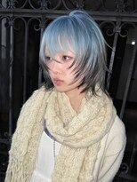ハコ プラス(HACO+)&nbsp;【Haco+】Leo_レイヤーカット_ダブルカラー