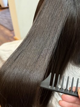 Pico hair /髪質改善/縮毛矯正/つるりんちょ髪質改善カラー【9月中旬OPEN（予定）】の写真/【陽東】Pico hairの髪質改善で誰もが羨むツヤ髪へ♪毎日のお手入れが楽になるスタイルをご提案します♪