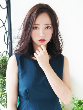 ジュレベール(JurerBelle) 【ジュレベール松田】 外ハネが可愛い大人女子クールセミディ