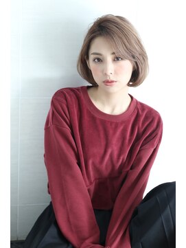 オーロ(ORO) ナチュラル可愛いとろみボブ