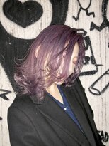 ウィルゴ(VIRGO) ラベンダーアッシュ ウルフカット 韓国アイドルヘアカラー