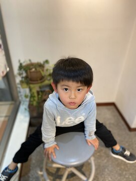 ロコヘアーバイクルル(Loco hair by couleur) ♯キッズカット♯キッズ♯子供カット♯高知美容室♯アシメ