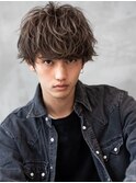 コンマヘアビジネスかき上げトランクスヘアショートレイヤー