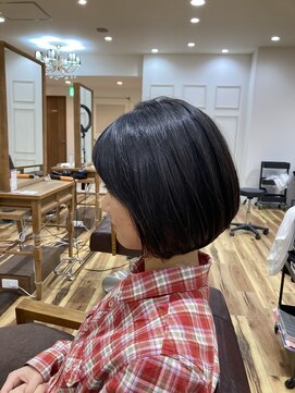 シエル エマージュ 松戸(CIEL Emerge) ボブ　耳かけボブ　大人可愛いボブ♪