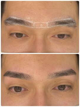 ハチマルハチ 新宿(808) 男性らしさますますUP☆韓流スタイリッシュ太眉^_^