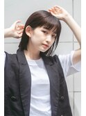【TRONO本丸】大人可愛い20代30代40代ナチュラルボブ