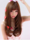 ブリーチなしミルクティーベージュ