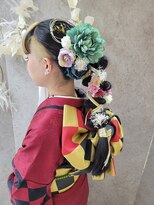 エミタス 練馬(emi+ Hair & eyelash)&nbsp;2023成人式人気アレンジ