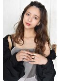 【ARTE表参道/青山】小顔レイヤー×シアベージュ×艶カラー
