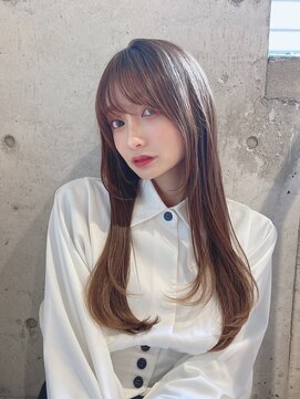 シェルター バイ トウキョウ(Shelter by TOKYO) ベージュカラー/髪質改善/モテ髪艶ストレート