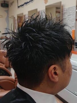 アポロカットステージ 相模大野店 アップバング/ツーブロックマッシュ<理容室>[メンズ/相模大野]