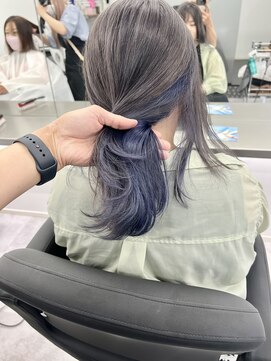 アイスプロドバイブルーム 木更津店(ice prod by bloom) ミディアムヘア/デザインカラー/フェイスフレーミング/木更