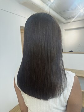 ヒビト 恵比寿 渋谷(HIBITO.) 髪質改善カラー 縮毛矯正 アッシュブラウン