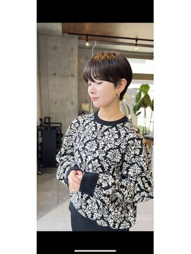 ハルキミナト ジャパン トウキョウ(HARUKI MINATO japan TOKYO) ハンサムショート/20代/30代/前髪あり