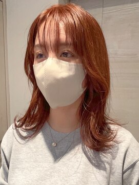 シャルヘアーデザイン(Shall hair design) orange brown
