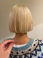 カンナ オーガニック ヘアデザイン(CANNA ORGANIC & HAIR DESIGN)&nbsp;ダメージを抑えたハイトーンも得意です。