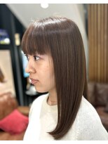 【プレミアムケアカラー】air銀座タワー　藤本麻衣