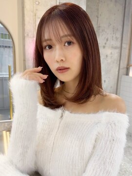 シー バイ ロンド 新宿(Sea by Lond) 韓国風前髪×レイヤーカット【髪質改善/新宿/レイヤーカット】