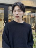 センターパート/ハンサムショート