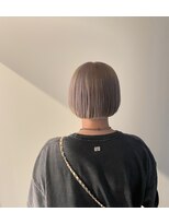 ユニコ(unico)&nbsp;ハイトーンボブ/ミルクティーベージュ/ブリーチ