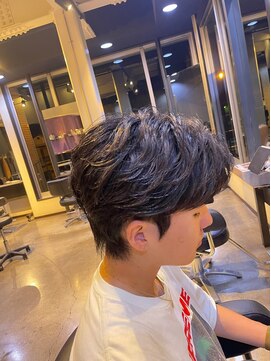 ドロップヘアー DROP HAIR リバースセンターパート