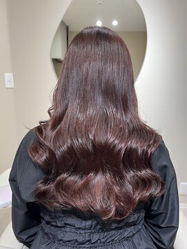 ランリ 名古屋名駅(ranri) 【40代】ツヤ髪ブリーチなしレッド