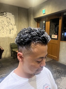 エルエー バーバーショップ 草津店(L.A BARBERSHOP) 極道パーマ